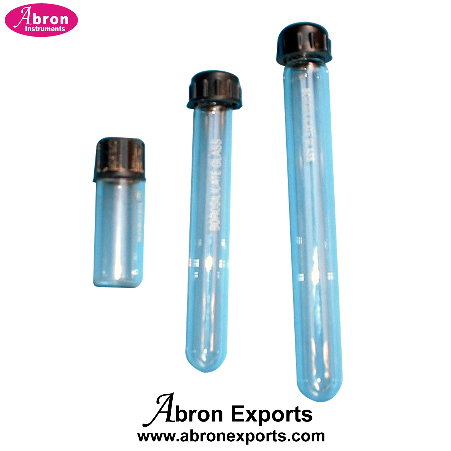 Test tube Round Bottom Culture Tubes 10ml 5ml 20ml any sample vial tube borosilicate Glass Screw